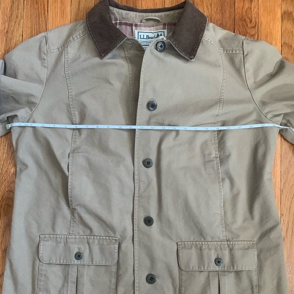 L.L. Bean Adirondack flannel lined barn chore field coat with corduroy collar XL - Picture 5 of 9